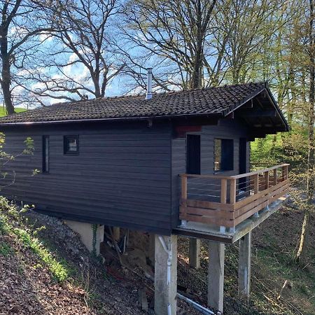 Gites Douillets : Chalet Sur Pilotis Houyet المظهر الخارجي الصورة