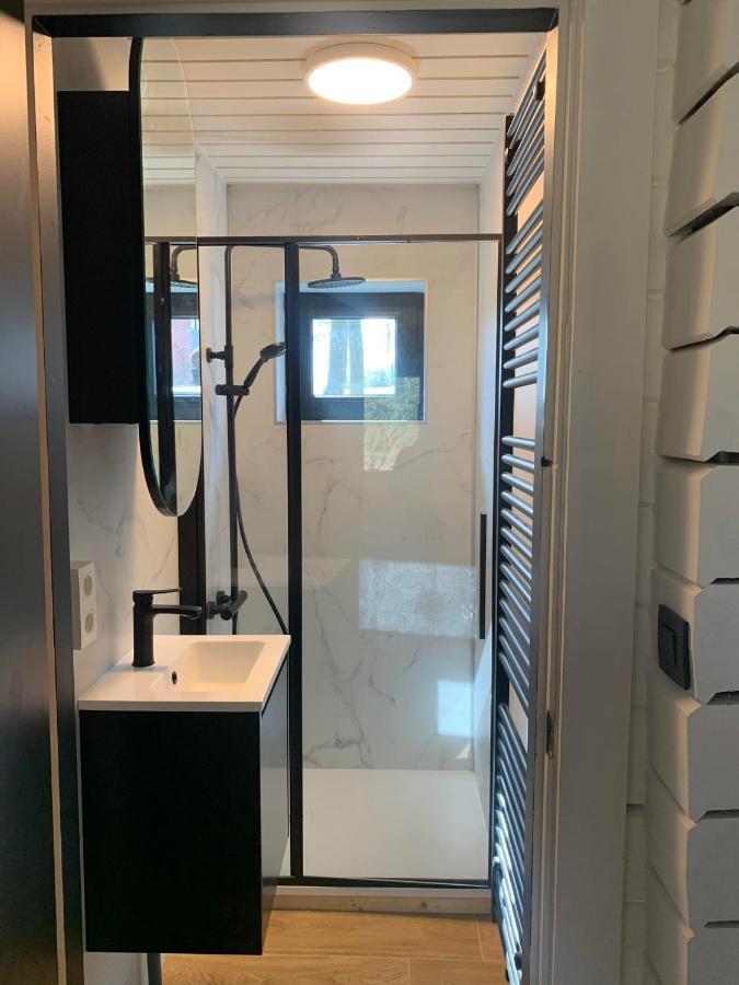 Gites Douillets : Chalet Sur Pilotis Houyet المظهر الخارجي الصورة