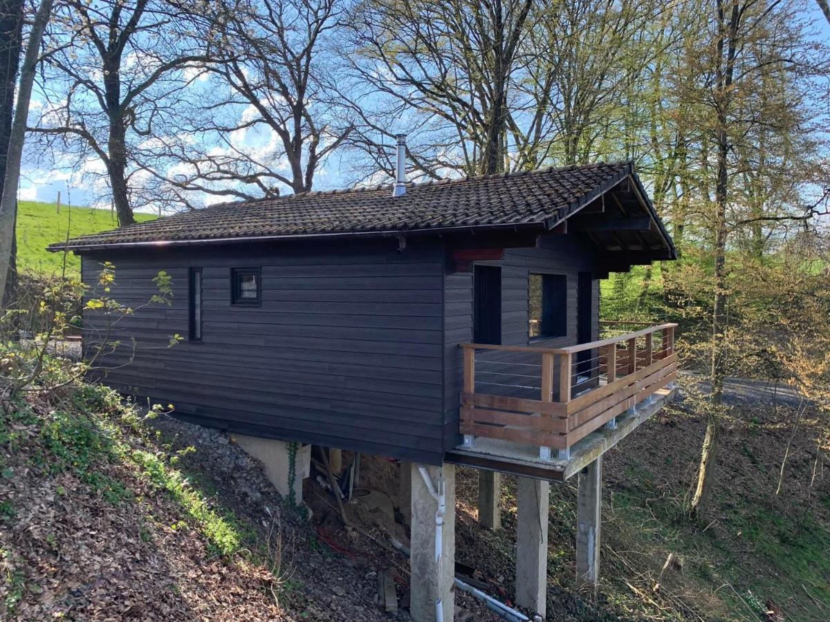 Gites Douillets : Chalet Sur Pilotis Houyet المظهر الخارجي الصورة